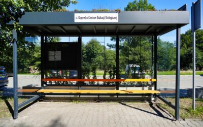 Zielony przystanek i ściany przystanków autobusowych – trwa realizacja zadania